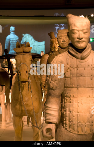 Der erste Kaiser: Chinas Terracotta Armee, British Museum, London Stockfoto