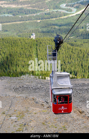 Jasper Nationalpark Alberta Kanada Jasper Tramway kanadischen Rockies kanadischen Rocky Mountains Stockfoto