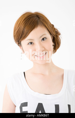 Porträt der jungen Frau Stockfoto