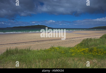 Gairloch Strand am großen Sand, Nordwesten schottischen Highlands, Ross-Shire, Scotland UK 2005 Stockfoto