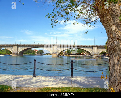Old London Bridge, umgebaut in Lake Havasu City, Arizona, USA Stockfoto