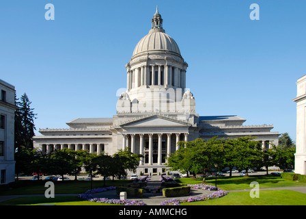 Capitol Building Olympia Washington WA uns Vereinigte Staaten Kapital legislative gesetzgebende Gesetze rechtmäßige Regierung Vertreter ar Stockfoto