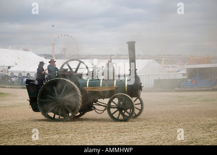 Dampftraktor bei der 2007 Great Dorset Steam Fair Blandford Forum Dorset-England Stockfoto