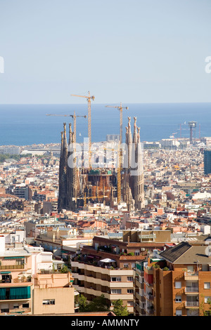 Sagrada Familia (Heilige Familie) Tempel Stockfoto