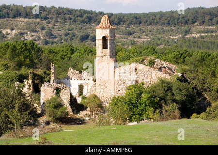 La Mussara, Wüstung in tarragona Stockfoto