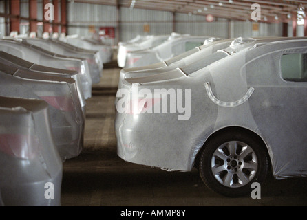 BMW-Fertigung des Modells 3.20i, Kaliningrad, Russland Stockfoto