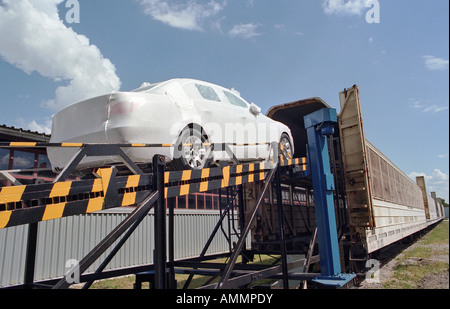 BMW-Fertigung des Modells 3.20i, Kaliningrad, Russland Stockfoto