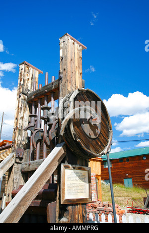 Kirche auf der Hauptstraße, Leadville, Colorado Stockfoto