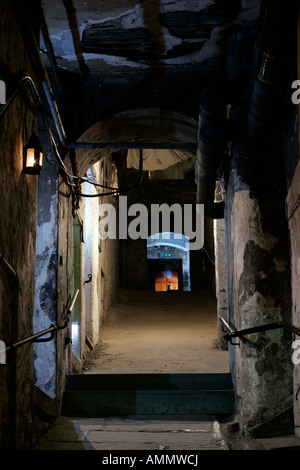 DAS INNERE DES MARY KING ES CLOSE, EDINBURGH. Stockfoto