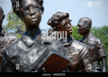 Little Rock Nine Denkmal Stockfoto