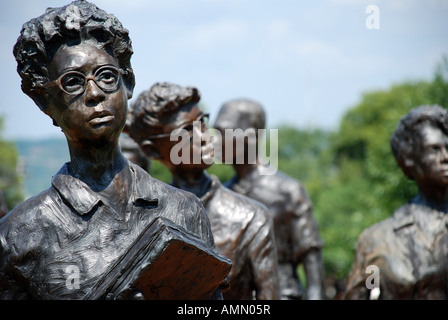 Little Rock Nine Denkmal Stockfoto