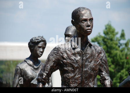 Little Rock Nine Denkmal Stockfoto
