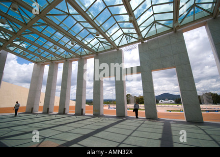 Das australische Parlament in Canberra Stockfoto