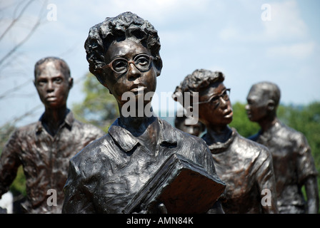 Little Rock Nine Denkmal Stockfoto