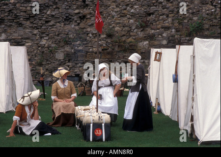 68. Durham helle Infanterie anzeigen Team Stockfoto