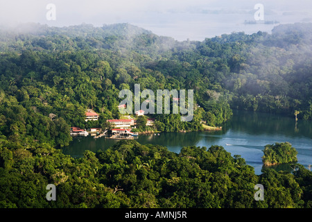 Smithsonian Tropical Research Institute, Barro Colorado Island, Lago Gatun, Panama Stockfoto