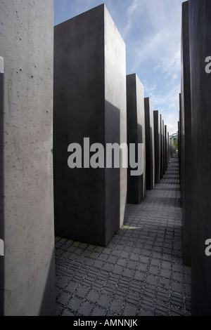 Denkmal für die ermordeten Juden Europas, Berlin, Deutschland Stockfoto