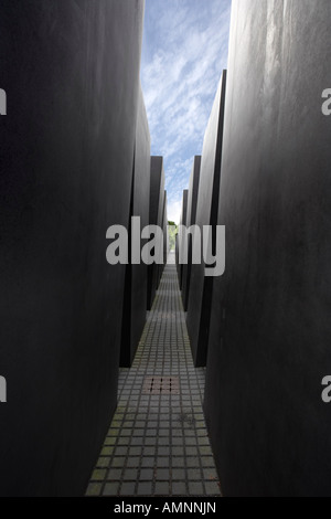 Denkmal für die ermordeten Juden Europas, Berlin Deutschland Stockfoto