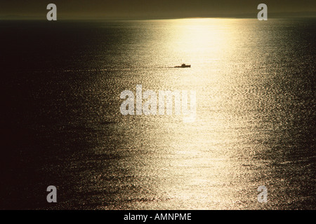 Sonnenuntergang, Grand Manan, New Brunswick, Kanada Stockfoto