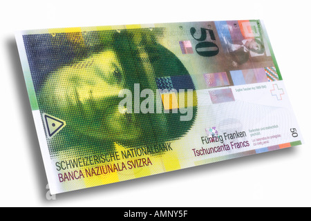 Schweizer Währung Stockfoto