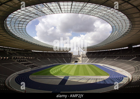 Das Olympiastadion in Berlin, Deutschland Stockfoto