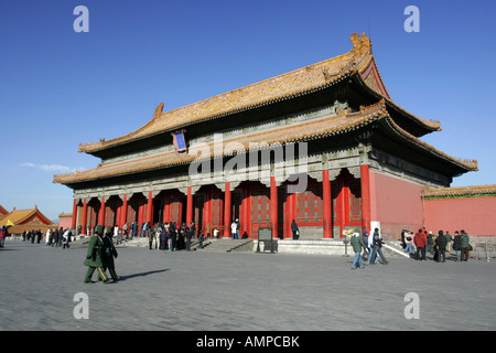 Die Halle der höchsten Harmonie in der verbotenen Stadt, Peking, China Stockfoto