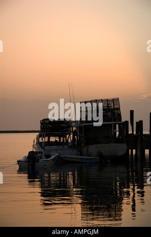 Sunrise, Clarence Town, Long Island, Bahamas Stockfoto