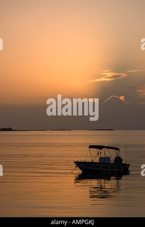 Sunrise, Clarence Town, Long Island, Bahamas Stockfoto