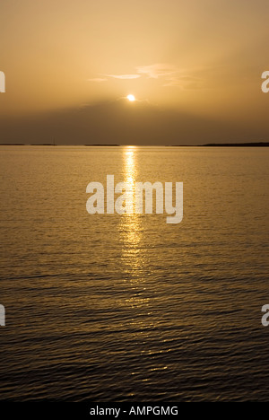 Sunrise, Clarence Town, Long Island, Bahamas Stockfoto