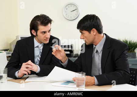 Geschäftsleute arbeiten Stockfoto