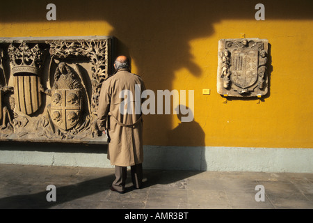 Wappen aus dem 16. Jahrhundert in Saragossa ZARAGOZA MUSEUMSSTADT Aragon Region Spanien Stockfoto