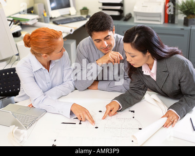 Business-Leute treffen Stockfoto