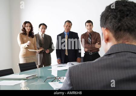 Business-Leute treffen Stockfoto