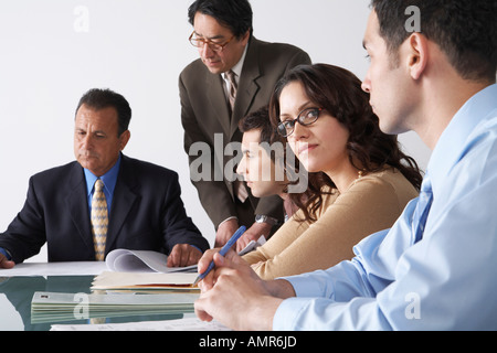 Business-Leute treffen Stockfoto