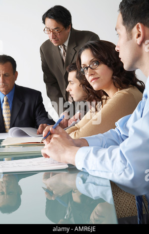 Business-Leute treffen Stockfoto
