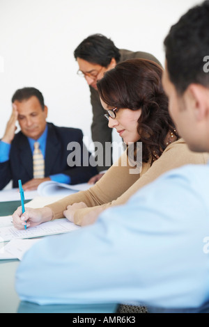 Business-Leute treffen Stockfoto