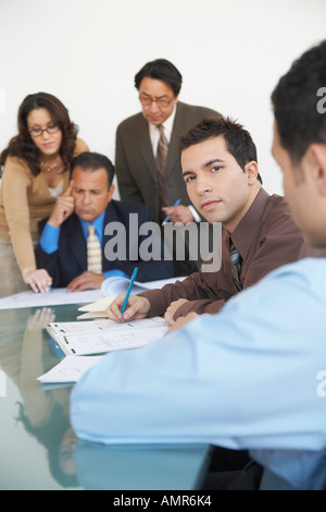 Business-Leute treffen Stockfoto