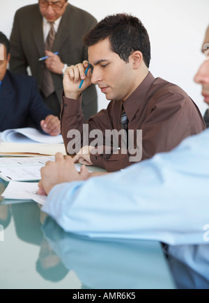 Business-Leute treffen Stockfoto