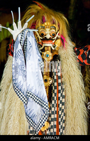 Ragda Maske Tanzpalast Leistung Ubud Bali Indonesien Stockfoto