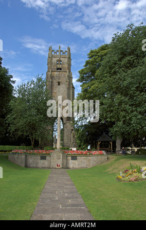 Friary Tower Gardens Richmond North Yorkshire August 2006 Stockfoto