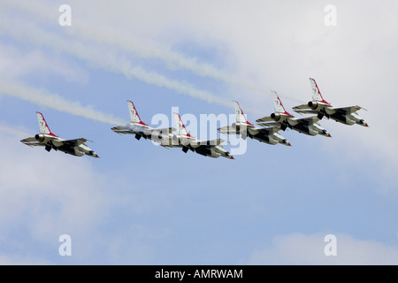 USAF Thunderbirds Anzeige Team beim RIAT Stockfoto