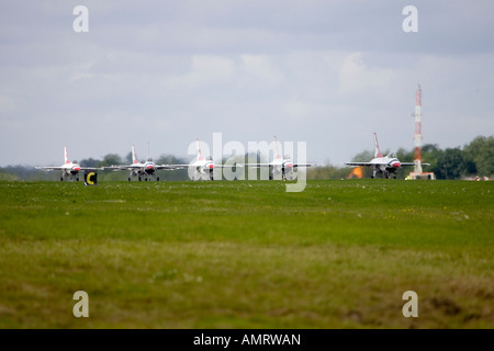 USAF Thunderbirds Anzeige Team beim RIAT Stockfoto