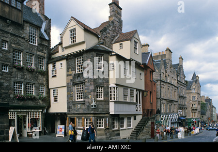 John Knox House, Edinburgh, Schottland Stockfoto