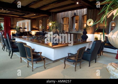 Bar in deutschen Wellness-Hotel Stockfoto