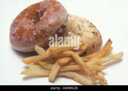 Junk-Food Stockfoto