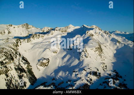 Antenne des Whistler Mountain alpine und Sub alpine British Columbia Kanada Stockfoto