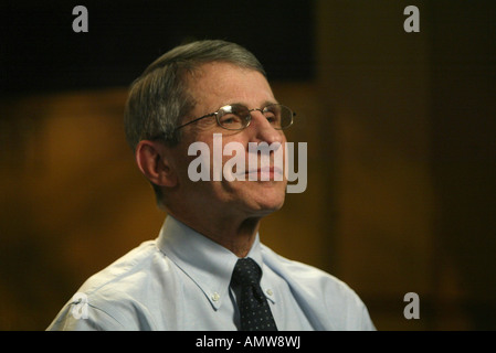 Dr. Anthony S Fauci, Direktor des National Institute of Allergy and Infectious Diseases am NIH in Bethesda, Maryland Stockfoto