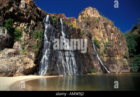 Twin Falls im Kakadu-Nationalpark, Northern Territory, Australien Stockfoto