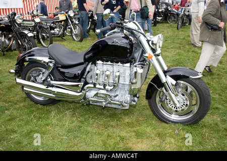 Triumph Rocket III classic flüssigkeitsgekühlt in Zeile 3-Zylinder Motorrad Moreton Agricultural Show 2007 UK Stockfoto