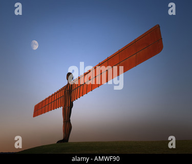 GB - TYNE und tragen: Engel des Nordens in der Nähe von Gateshead Stockfoto